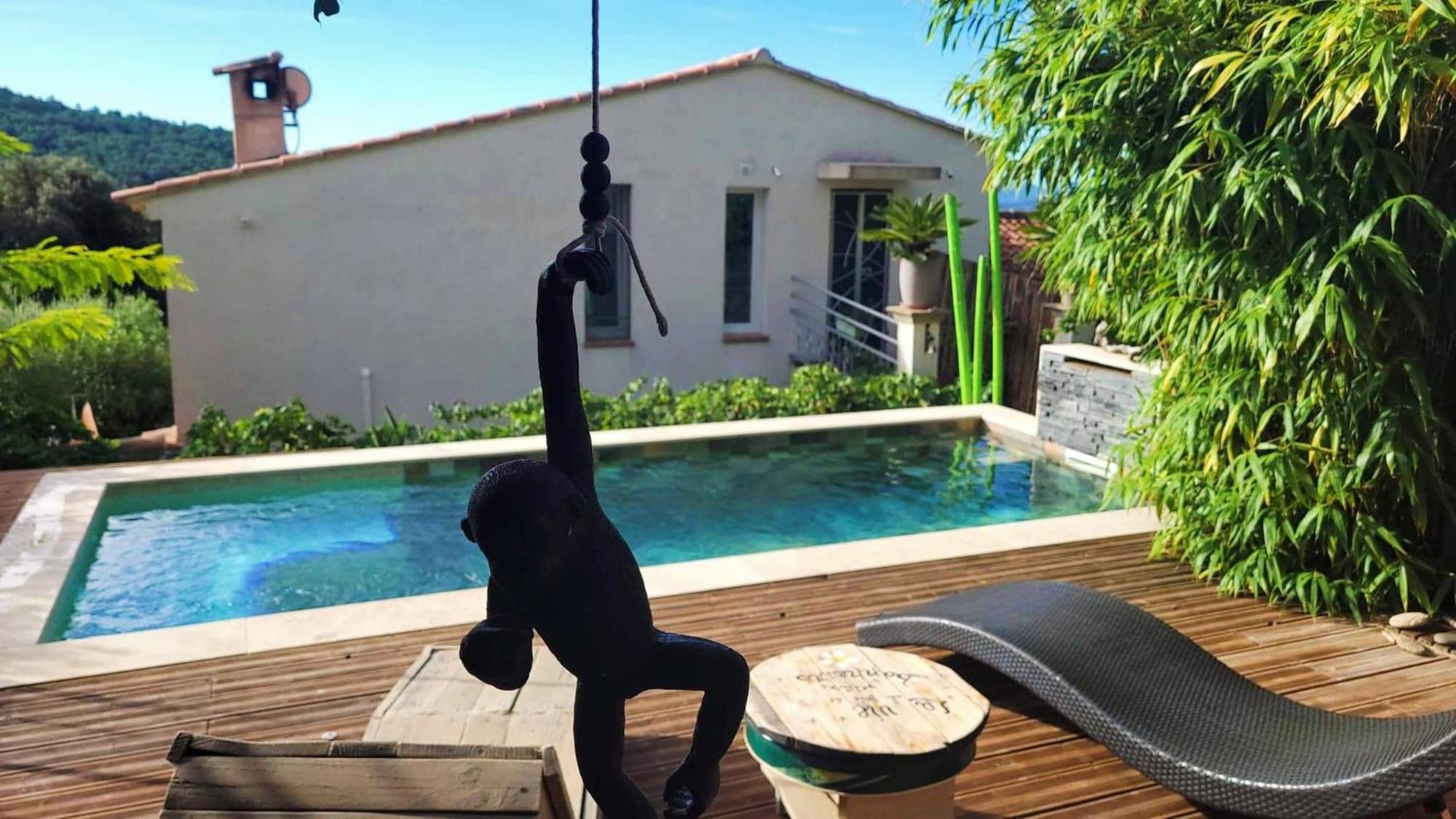 Logement De Charme Avec Piscine Et Jacuzzi Carnoules  Экстерьер фото